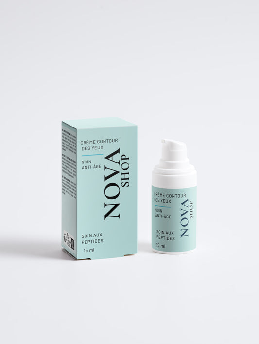 Crème Contour des Yeux Anti-Âge aux Peptides