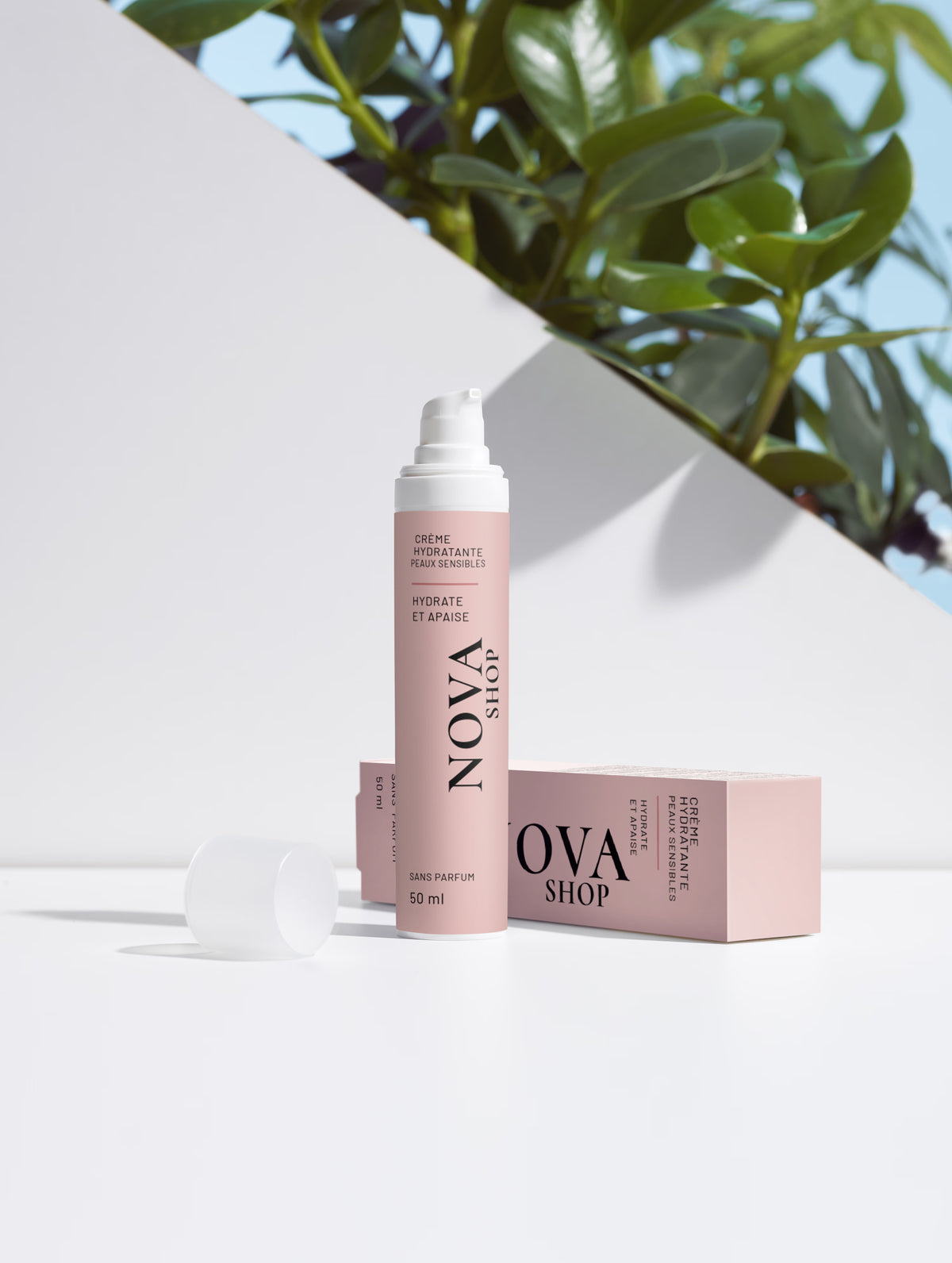Crème hydratante pour Peau Sensible - Sans Parfum