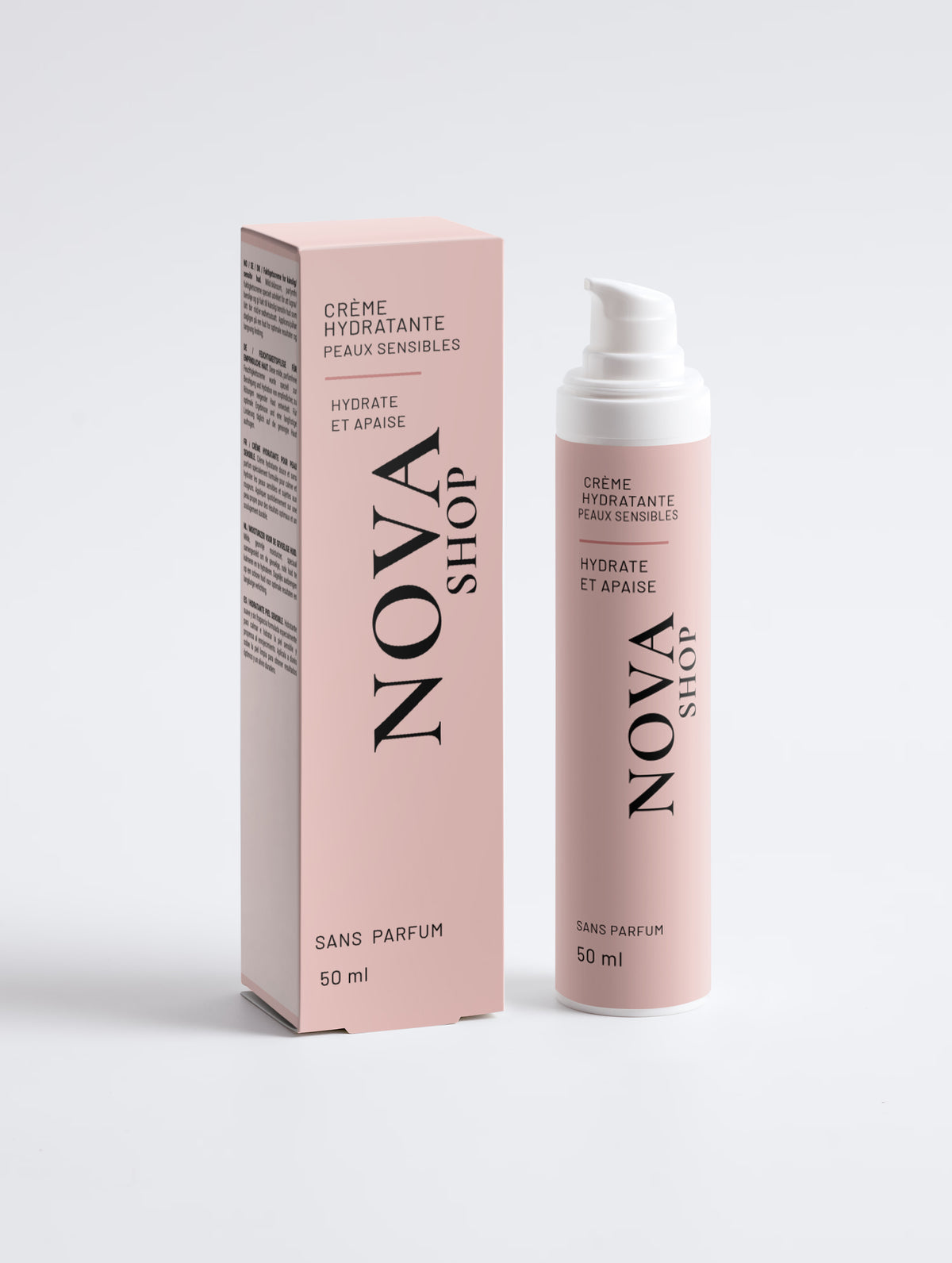 Crème hydratante pour Peau Sensible - Sans Parfum