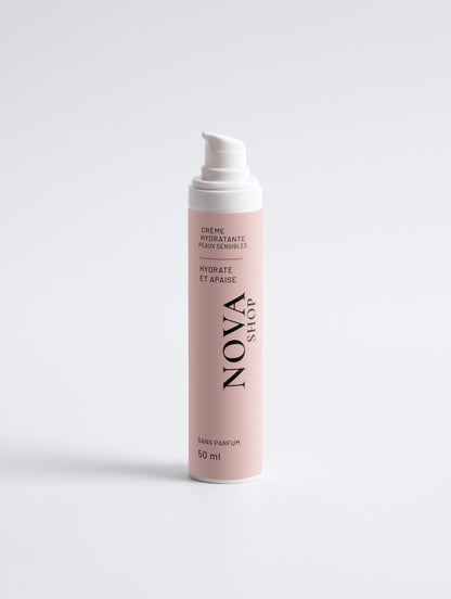 Crème hydratante pour Peau Sensible - Sans Parfum